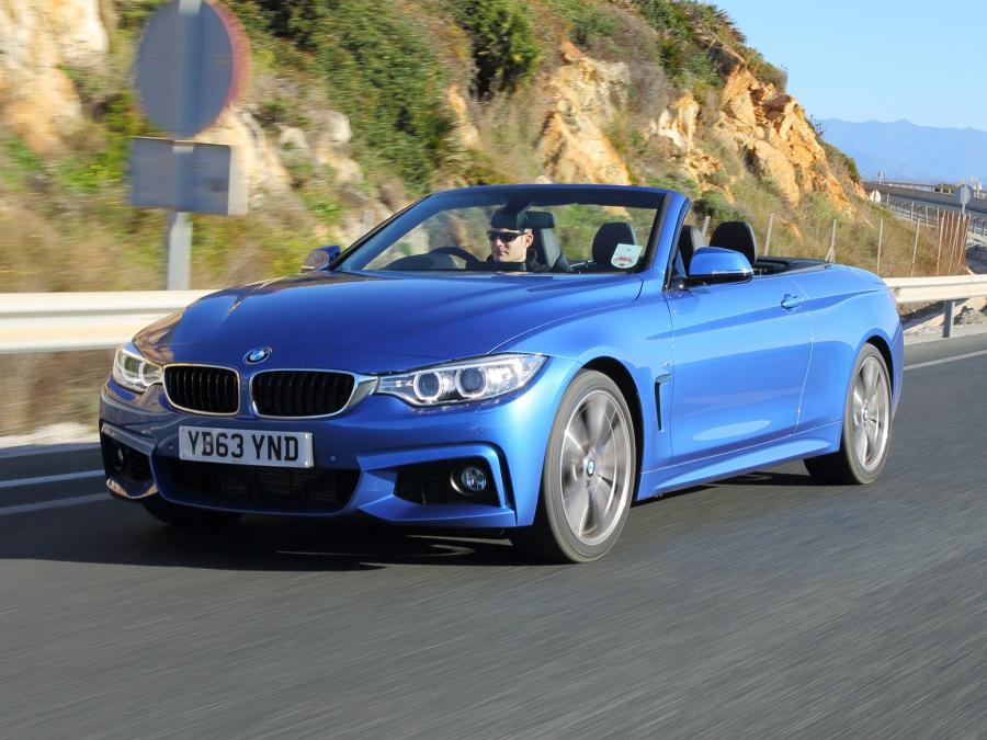  BMW 435i Convertible M Sport Package 2014 года  (UK) (фото 4 из 12)